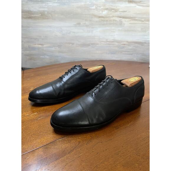 Cole Haan Men's Hawthorne Cap Toe Oxford Size 12 Black - Picture 2 of 6